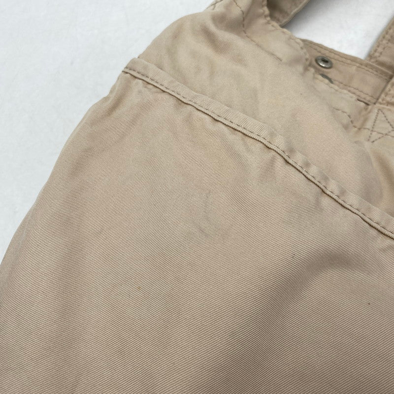 【現状渡し品】【メンズ/レディース】 PORTER ポーター FAVOR SHOULDER TOTE BAG フェイバー ショルダー トート バッグ カバン 鞄 188-260628-as-09-izu カラー：ベージュ 万代Net店