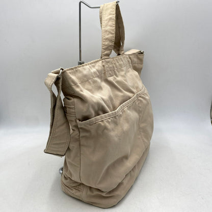 【現状渡し品】【メンズ/レディース】 PORTER ポーター FAVOR SHOULDER TOTE BAG フェイバー ショルダー トート バッグ カバン 鞄 188-260628-as-09-izu カラー：ベージュ 万代Net店