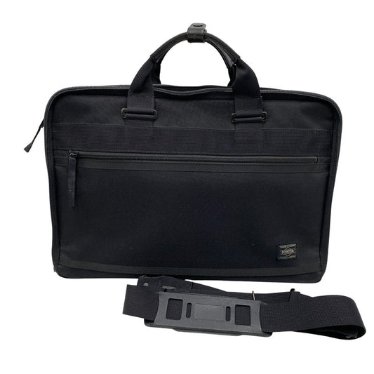 【中古品】【メンズ】 PORTER ポーター 550-08959 CLIP クリップ 2WAY BRIEFCASE ブリーフケース カバン 鞄 188-260617-ya-06-izu カラー：BLACK 万代Net店