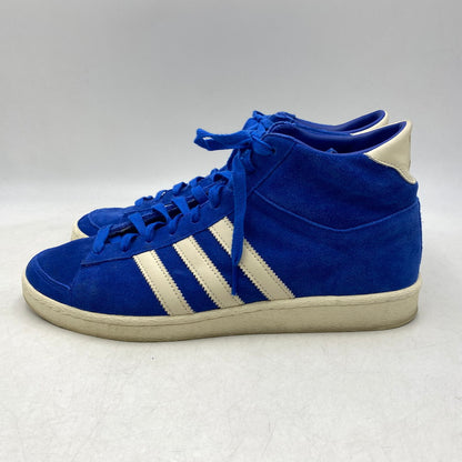 【中古品】【メンズ】 adidas アディダス JABBAR HI JI3446 ジャバー ハイ スニーカー シューズ 靴 161-260628-as-10-izu サイズ：30cm カラー：TEAMROYAL BLUE/CREAM WHITE/OFF WHITE 万代Net店