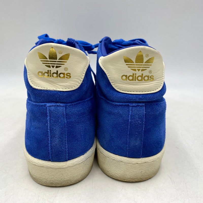 【中古品】【メンズ】 adidas アディダス JABBAR HI JI3446 ジャバー ハイ スニーカー シューズ 靴 161-260628-as-10-izu サイズ：30cm カラー：TEAMROYAL BLUE/CREAM WHITE/OFF WHITE 万代Net店