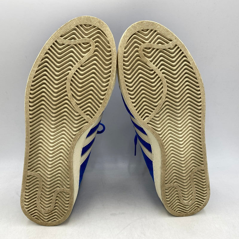 【中古品】【メンズ】 adidas アディダス JABBAR HI JI3446 ジャバー ハイ スニーカー シューズ 靴 161-260628-as-10-izu サイズ：30cm カラー：TEAMROYAL BLUE/CREAM WHITE/OFF WHITE 万代Net店