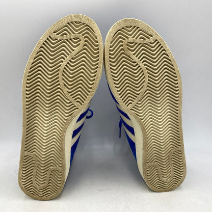 【中古品】【メンズ】 adidas アディダス JABBAR HI JI3446 ジャバー ハイ スニーカー シューズ 靴 161-260628-as-10-izu サイズ：30cm カラー：TEAMROYAL BLUE/CREAM WHITE/OFF WHITE 万代Net店
