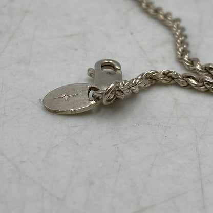 【中古品】【メンズ/レディース】 SAAD サード 925 SILVER TWIST CHAIN NECKLACE シルバー ツイストチェーン ネックレス アクセサリー 191-260628-as-08-izu カラー：シルバー 万代Net店