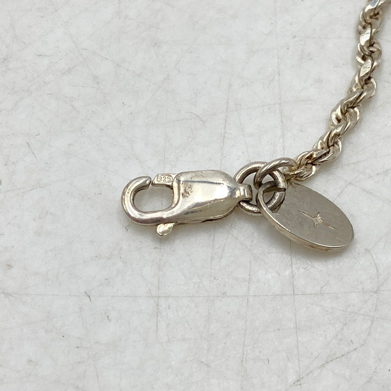 【中古品】【メンズ/レディース】 SAAD サード 925 SILVER TWIST CHAIN NECKLACE シルバー ツイストチェーン ネックレス アクセサリー 191-260628-as-08-izu カラー：シルバー 万代Net店