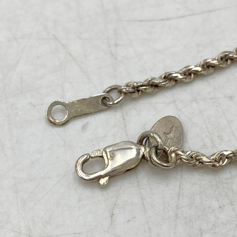 【中古品】【メンズ/レディース】 SAAD サード 925 SILVER TWIST CHAIN NECKLACE シルバー ツイストチェーン ネックレス アクセサリー 191-260628-as-08-izu カラー：シルバー 万代Net店
