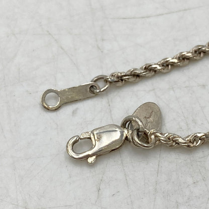 【中古品】【メンズ/レディース】 SAAD サード 925 SILVER TWIST CHAIN NECKLACE シルバー ツイストチェーン ネックレス アクセサリー 191-260628-as-08-izu カラー：シルバー 万代Net店
