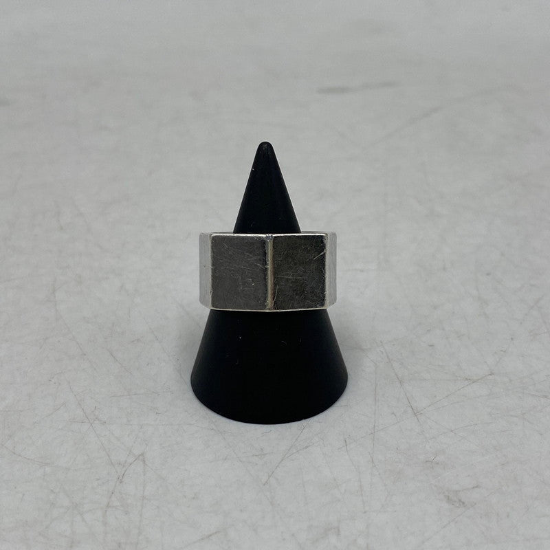 【中古品】【メンズ/レディース】 CELINE セリーヌ AG 925 ヘリテージ ヘプタゴン リング 指輪 アクセサリー 182-260616-as-09-izu サイズ：表記58 カラー：シルバー 万代Net店