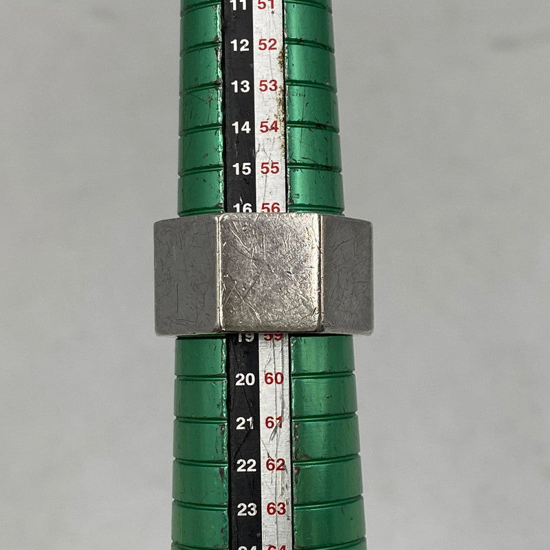【中古品】【メンズ/レディース】 CELINE セリーヌ AG 925 ヘリテージ ヘプタゴン リング 指輪 アクセサリー 182-260616-as-09-izu サイズ：表記58 カラー：シルバー 万代Net店