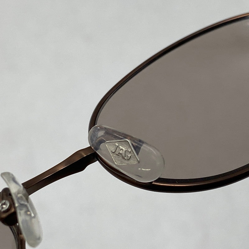 【中古品】【メンズ/レディース】 JEAN PAUL GAULTIER ジャンポール・ゴルチェ 56-0025 TITANIUM-P 90-00S SUNGLASSES サングラス 203-260617-ya-03-izu カラー：茶系 万代Net店