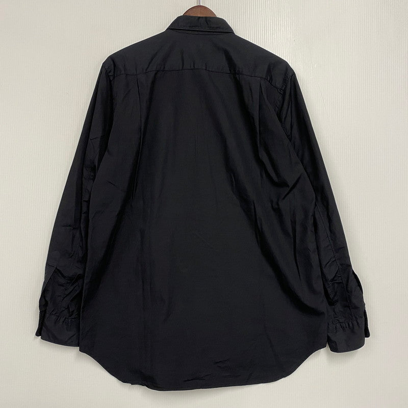 【中古品】【メンズ】 COMME DES GARCONS HOMME PLUS コムデギャルソンオムプリュス PB-040190 切替 COTTON LS SHIRT コットン ロングスリーブ シャツ トップス 140-260617-kh-02-izu カラー：ブラック 万代Net店