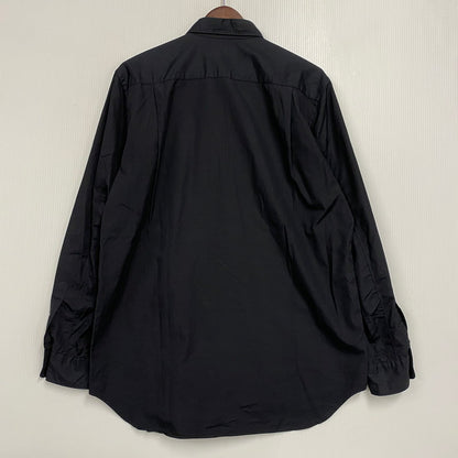 【中古品】【メンズ】 COMME DES GARCONS HOMME PLUS コムデギャルソンオムプリュス PB-040190 切替 COTTON LS SHIRT コットン ロングスリーブ シャツ トップス 140-260617-kh-02-izu カラー：ブラック 万代Net店