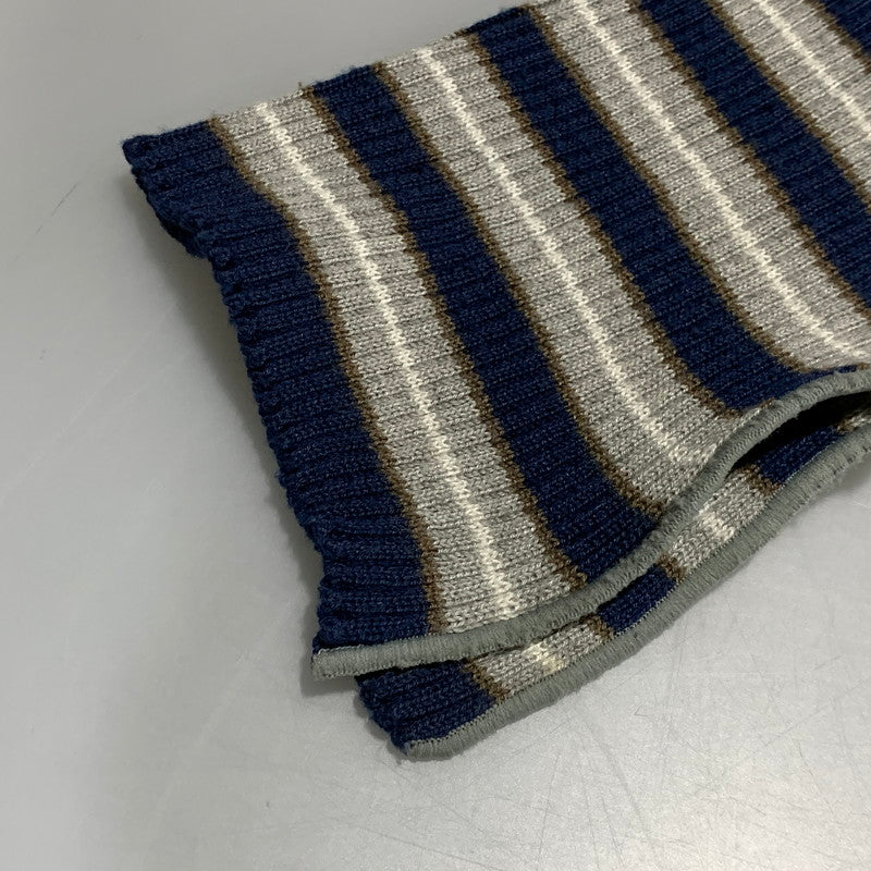 【中古品】【レディース】 KOTOHAYOKOZAWA コトハヨコザワ BORDER CENTER CUTTING RIB KNIT KT21A-KN ボーダー センター カッティング リブ ニット 169-260628-as-21-izu カラー：マルチカラー 万代Net店