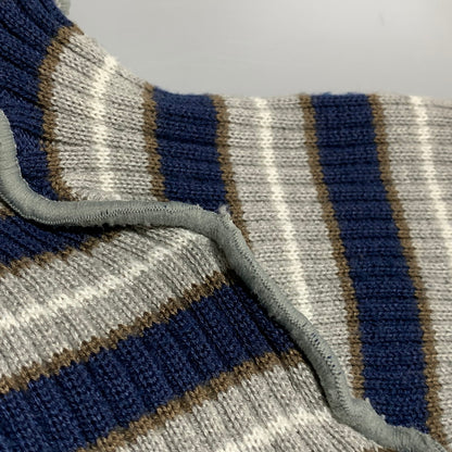 【中古品】【レディース】 KOTOHAYOKOZAWA コトハヨコザワ BORDER CENTER CUTTING RIB KNIT KT21A-KN ボーダー センター カッティング リブ ニット 169-260628-as-21-izu カラー：マルチカラー 万代Net店