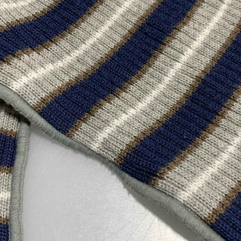 【中古品】【レディース】 KOTOHAYOKOZAWA コトハヨコザワ BORDER CENTER CUTTING RIB KNIT KT21A-KN ボーダー センター カッティング リブ ニット 169-260628-as-21-izu カラー：マルチカラー 万代Net店