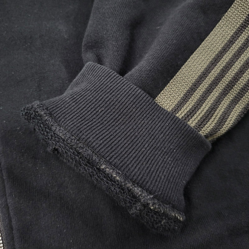 【中古品】【メンズ】 NEEDLES ニードルス × NUBIAN ヌビアン 0T1586 別注 EXCLUSIVE ZIPPED TRACK HOODY ジップ トラック フーディー パーカー トップス 140-260617-kh-14-izu サイズ：L カラー：ブラック 万代Net店