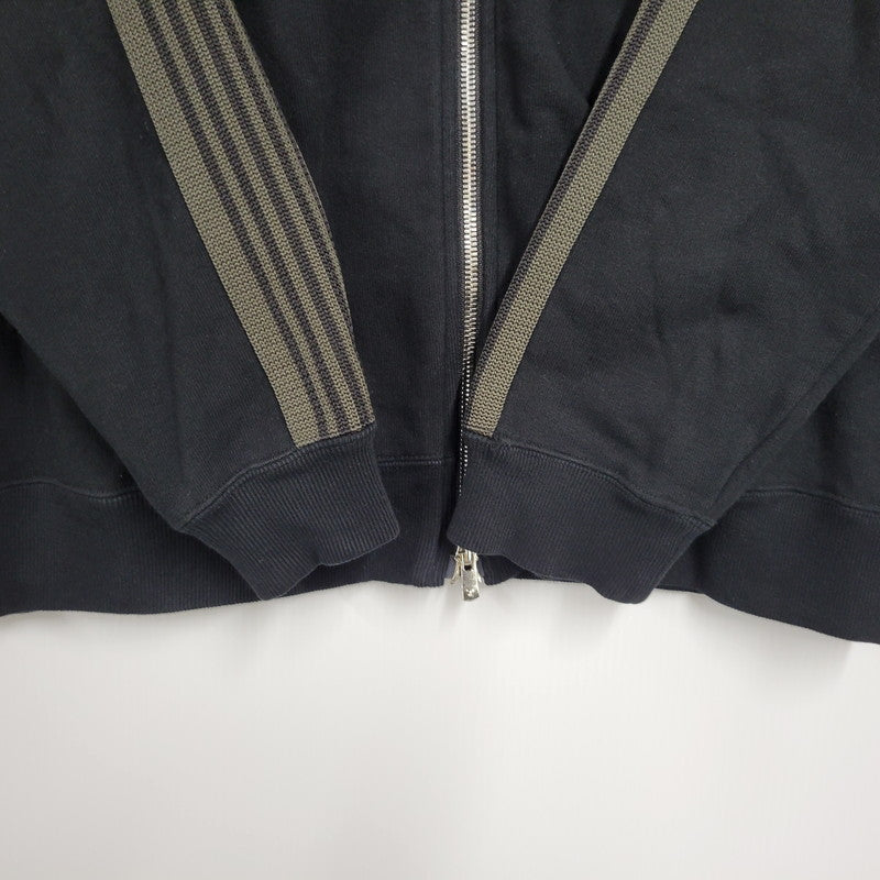 【中古品】【メンズ】 NEEDLES ニードルス × NUBIAN ヌビアン 0T1586 別注 EXCLUSIVE ZIPPED TRACK HOODY ジップ トラック フーディー パーカー トップス 140-260617-kh-14-izu サイズ：L カラー：ブラック 万代Net店