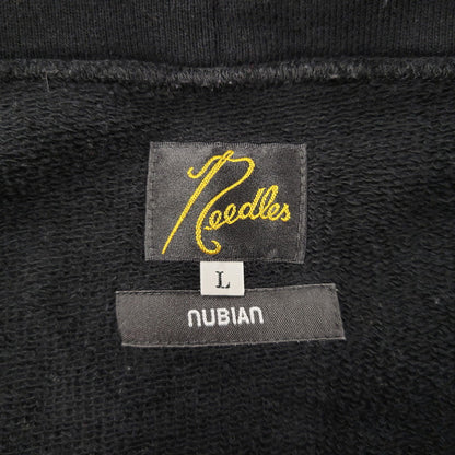 【中古品】【メンズ】 NEEDLES ニードルス × NUBIAN ヌビアン 0T1586 別注 EXCLUSIVE ZIPPED TRACK HOODY ジップ トラック フーディー パーカー トップス 140-260617-kh-14-izu サイズ：L カラー：ブラック 万代Net店