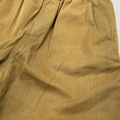 【中古品】【メンズ】 SAMUEL ZELIG サミュエルゼリグ アップリケ ワイドパンツ ボトムス 152-260617-kh-08-izu サイズ：L カラー：カーキ 万代Net店