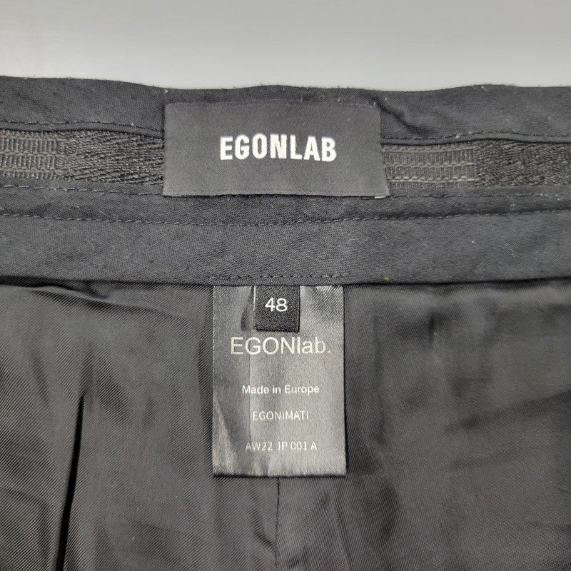 【中古品】【メンズ/レディース】 EGONLAB エゴンラボ EUPHORIA SKIRT AW22 JP 001 A スカート 152-260617-as-08-izu サイズ：48 カラー：ブラック 万代Net店