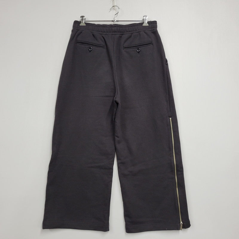【中古品】【メンズ】 I'M HERE アイムヒアー I'M 43JF022 SIDE ZIP WIDE SWEAT PANTS サイド ジップ ワイド スウェット パンツ ボトムス 151-260617-kh-16-izu サイズ：L カラー：ブラック系 万代Net店