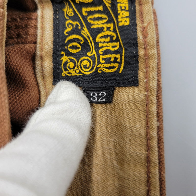【中古品】【メンズ】 JOHN LOFGREN ジョンロフグレン DUCK BAKER PANTS ダック ベイカー パンツ ボトムス 156-260617-kh-20-izu サイズ：32 カラー：ブラウン 万代Net店