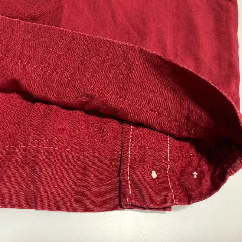 【中古品】【メンズ】 HILTON ヒルトン BOWLING SS SHIRT ボーリング ショートスリーブ シャツ 半袖 USA製 146-260628-as-20-izu カラー：ワインレッド 万代Net店