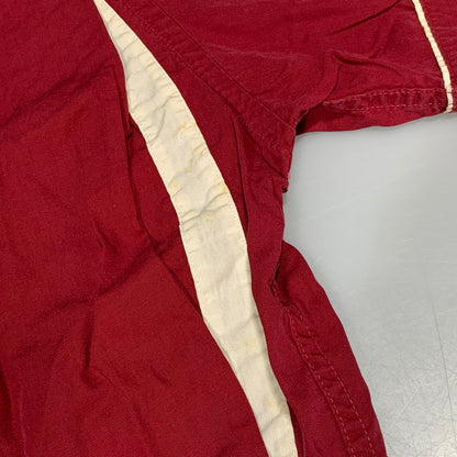 【中古品】【メンズ】 HILTON ヒルトン BOWLING SS SHIRT ボーリング ショートスリーブ シャツ 半袖 USA製 146-260628-as-20-izu カラー：ワインレッド 万代Net店