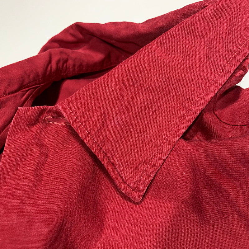 【中古品】【メンズ】 HILTON ヒルトン BOWLING SS SHIRT ボーリング ショートスリーブ シャツ 半袖 USA製 146-260628-as-20-izu カラー：ワインレッド 万代Net店