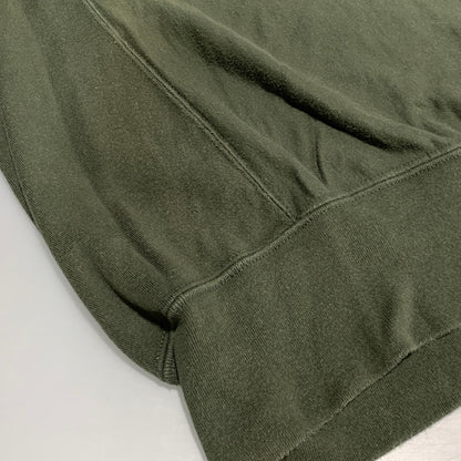 【中古品】【メンズ】 AURALEE オーラリー SUPER HIGH GAUZE SWEAT BIG P/O A20SP01NU スーパー ハイ ゲージ スウェット ビッグ プルオーバー 140-260628-as-19-izu サイズ：3 カラー：グリーン系 万代Net店