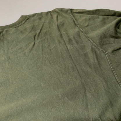 【中古品】【メンズ】 AURALEE オーラリー SUPER HIGH GAUZE SWEAT BIG P/O A20SP01NU スーパー ハイ ゲージ スウェット ビッグ プルオーバー 140-260628-as-19-izu サイズ：3 カラー：グリーン系 万代Net店