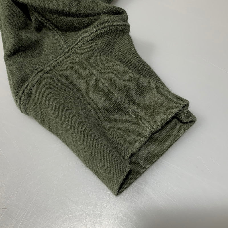 【中古品】【メンズ】 AURALEE オーラリー SUPER HIGH GAUZE SWEAT BIG P/O A20SP01NU スーパー ハイ ゲージ スウェット ビッグ プルオーバー 140-260628-as-19-izu サイズ：3 カラー：グリーン系 万代Net店