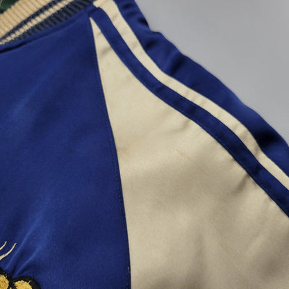 【中古品】【メンズ】 TAILOR TOYO テーラー東洋 REVERSIBLE SOUVENIR JACKET M18426 リバーシブル スーベニアジャケット M品番 スカジャン 145-260617-as-02-izu サイズ：L カラー：ブルー/グリーン 万代Net店