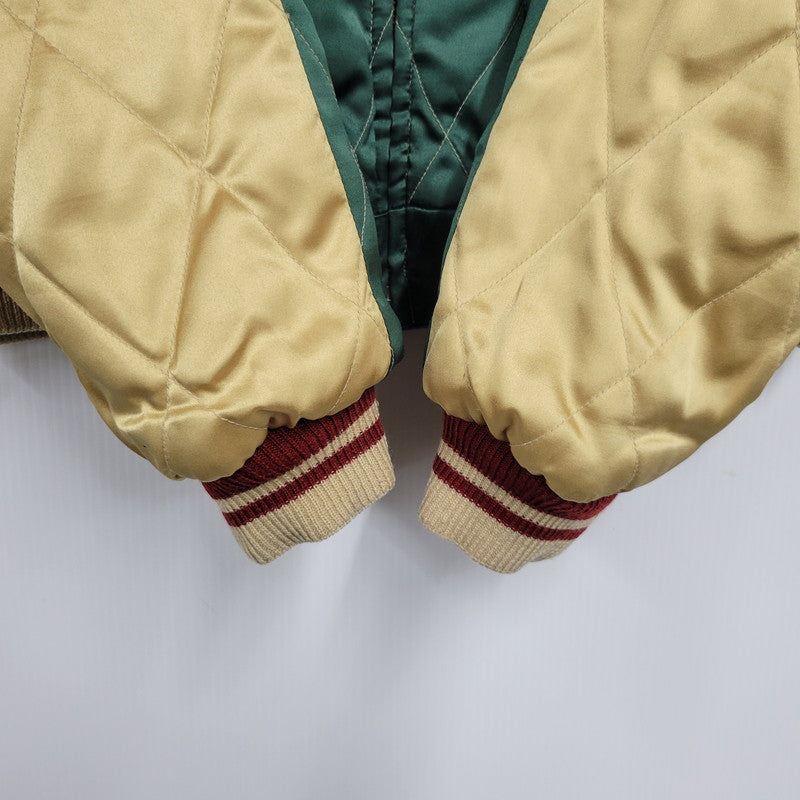 【中古品】【メンズ】 TAILOR TOYO テーラー東洋 REVERSIBLE SOUVENIR JACKET M18426 リバーシブル スーベニアジャケット M品番 スカジャン 145-260617-as-02-izu サイズ：L カラー：ブルー/グリーン 万代Net店