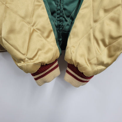 【中古品】【メンズ】 TAILOR TOYO テーラー東洋 REVERSIBLE SOUVENIR JACKET M18426 リバーシブル スーベニアジャケット M品番 スカジャン 145-260617-as-02-izu サイズ：L カラー：ブルー/グリーン 万代Net店