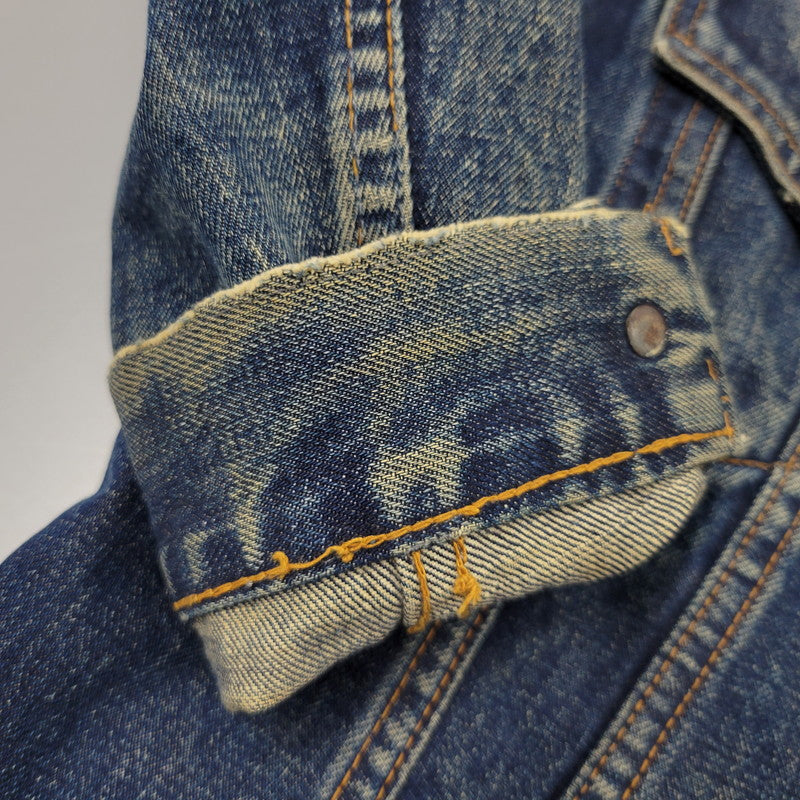 【中古品】【メンズ】 Levi's リーバイス BIG-E DENIM JACKET デニムジャケット 刻印521 不均等V アウター 146-260617-as-03-izu カラー：インディゴ 万代Net店