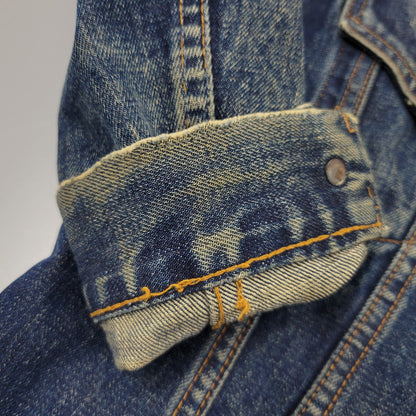 【中古品】【メンズ】 Levi's リーバイス BIG-E DENIM JACKET デニムジャケット 刻印521 不均等V アウター 146-260617-as-03-izu カラー：インディゴ 万代Net店