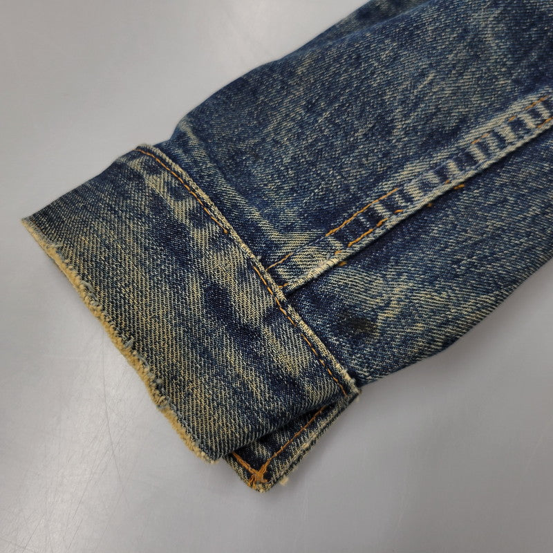 【中古品】【メンズ】 Levi's リーバイス BIG-E DENIM JACKET デニムジャケット 刻印521 不均等V アウター 146-260617-as-03-izu カラー：インディゴ 万代Net店