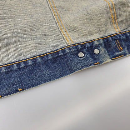 【中古品】【メンズ】 Levi's リーバイス BIG-E DENIM JACKET デニムジャケット 刻印521 不均等V アウター 146-260617-as-03-izu カラー：インディゴ 万代Net店