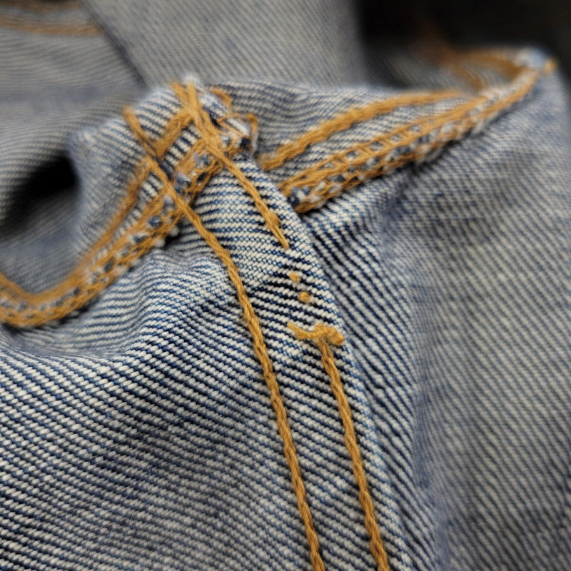 【中古品】【メンズ】 Levi's リーバイス BIG-E DENIM JACKET デニムジャケット 刻印521 不均等V アウター 146-260617-as-03-izu カラー：インディゴ 万代Net店