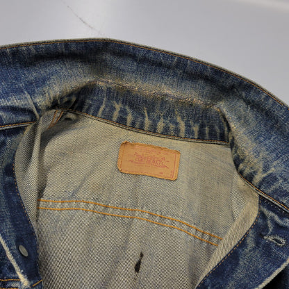 【中古品】【メンズ】 Levi's リーバイス BIG-E DENIM JACKET デニムジャケット 刻印521 不均等V アウター 146-260617-as-03-izu カラー：インディゴ 万代Net店