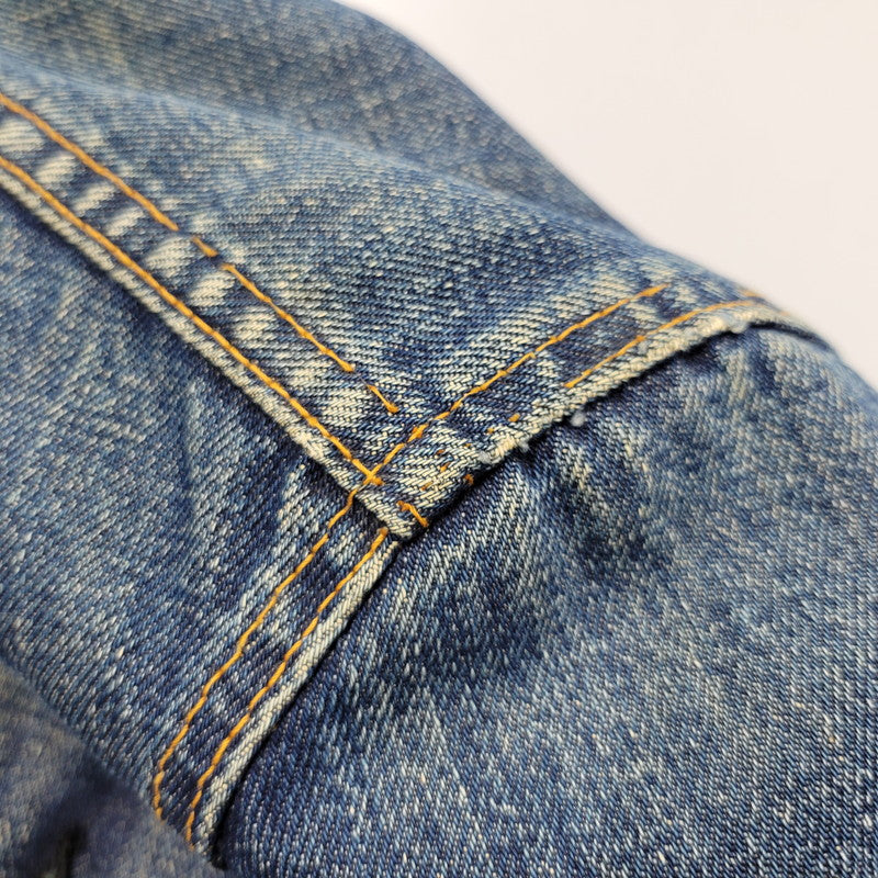 【中古品】【メンズ】 Levi's リーバイス BIG-E DENIM JACKET デニムジャケット 刻印521 不均等V アウター 146-260617-as-03-izu カラー：インディゴ 万代Net店