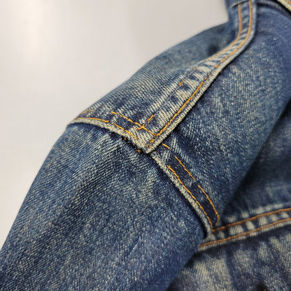 【中古品】【メンズ】 Levi's リーバイス BIG-E DENIM JACKET デニムジャケット 刻印521 不均等V アウター 146-260617-as-03-izu カラー：インディゴ 万代Net店