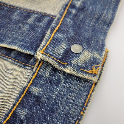 【中古品】【メンズ】 Levi's リーバイス BIG-E DENIM JACKET デニムジャケット 刻印521 不均等V アウター 146-260617-as-03-izu カラー：インディゴ 万代Net店