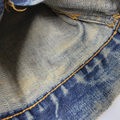 【中古品】【メンズ】 Levi's リーバイス BIG-E DENIM JACKET デニムジャケット 刻印521 不均等V アウター 146-260617-as-03-izu カラー：インディゴ 万代Net店