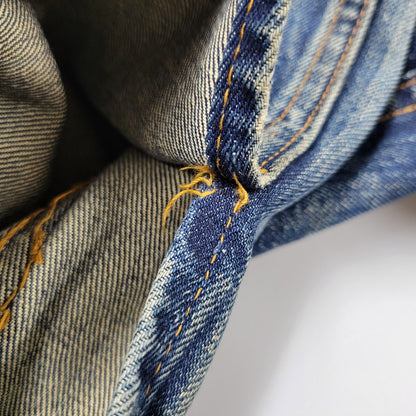 【中古品】【メンズ】 Levi's リーバイス BIG-E DENIM JACKET デニムジャケット 刻印521 不均等V アウター 146-260617-as-03-izu カラー：インディゴ 万代Net店