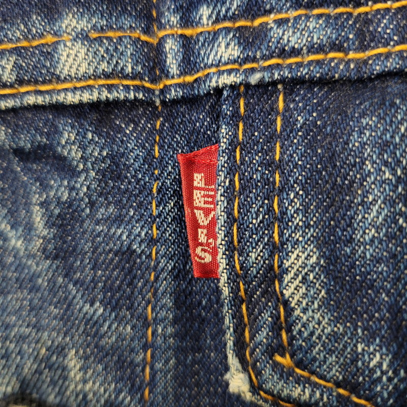 【中古品】【メンズ】 Levi's リーバイス BIG-E DENIM JACKET デニムジャケット 刻印521 不均等V アウター 146-260617-as-03-izu カラー：インディゴ 万代Net店