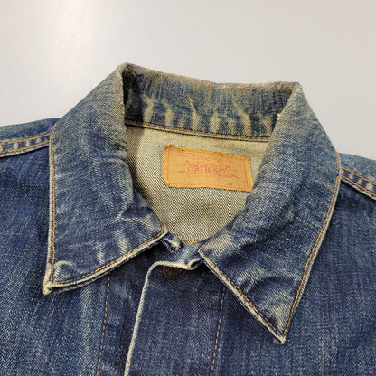 【中古品】【メンズ】 Levi's リーバイス BIG-E DENIM JACKET デニムジャケット 刻印521 不均等V アウター 146-260617-as-03-izu カラー：インディゴ 万代Net店