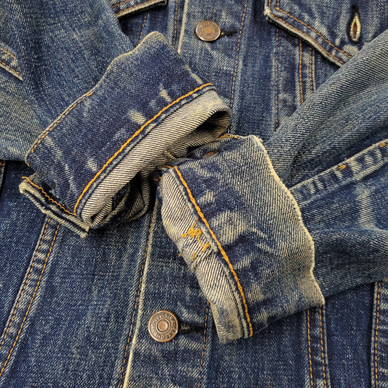 【中古品】【メンズ】 Levi's リーバイス BIG-E DENIM JACKET デニムジャケット 刻印521 不均等V アウター 146-260617-as-03-izu カラー：インディゴ 万代Net店