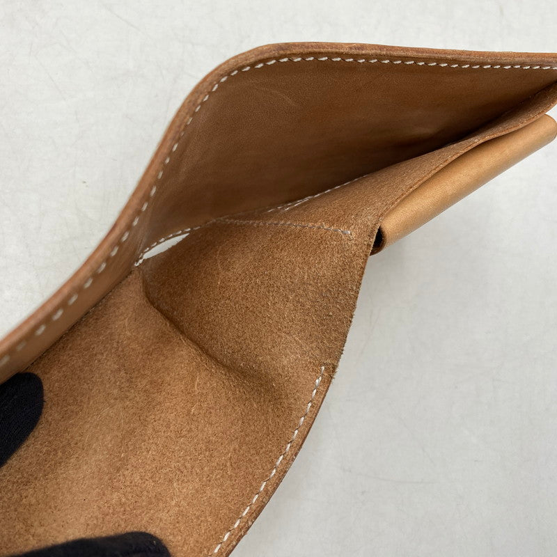【中古品】【メンズ/レディース】 REZZEDOUT レズドアウト HANDMADE LEATHER WALLET ハンドメイド レザー ウォレット 財布 200-260617-ya-04-izu カラー：茶系 万代Net店